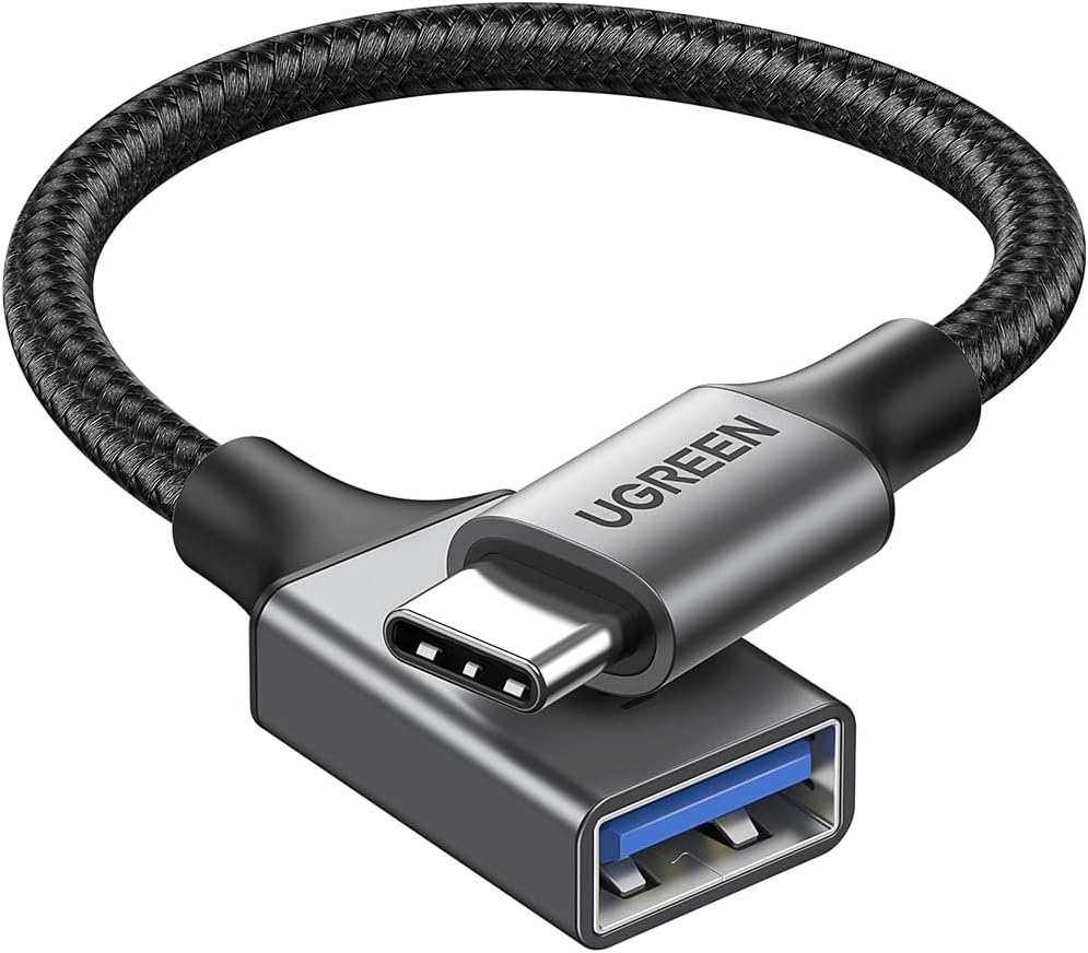 UGREEN 10Gbps USB C to USB Adaptor Aluminum USB C Adapter OTG Cable Type C Male...
