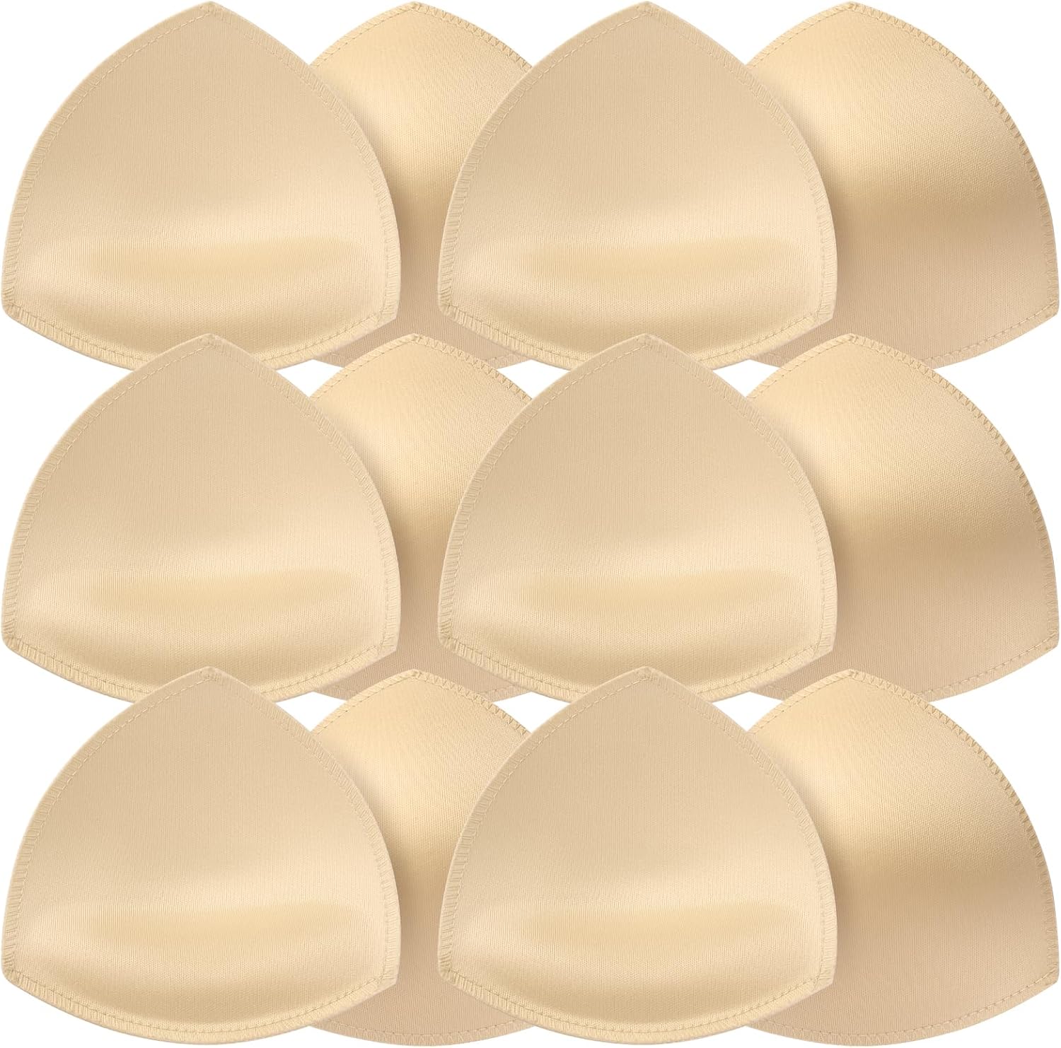 6 Pairs Bra Pads Inserts Push up, Breathable Breast Enhancers Inserts for Sport...