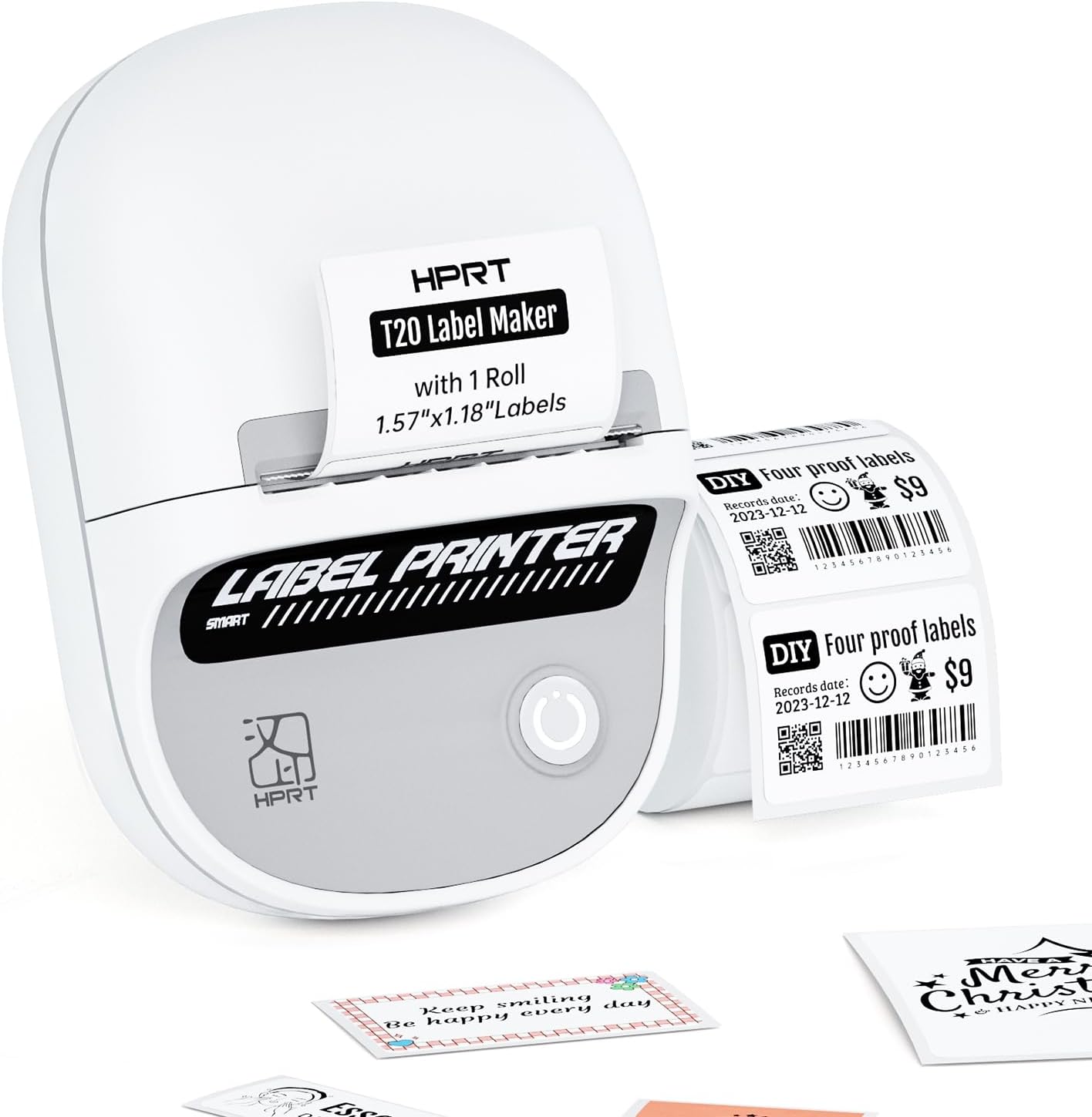 HPRT T20 Label Maker Machine with Tape - Labels Auto Identification - Bluetooth...