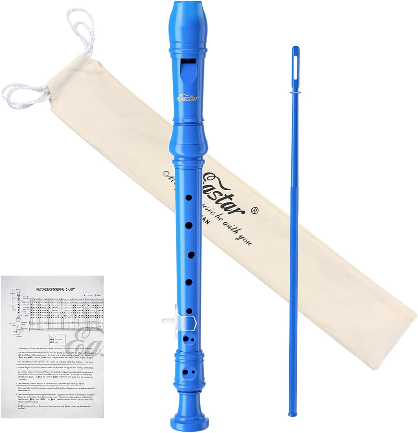 Eastar Soprano Recorder, Special Instrument for Kids Beginners, Innovative Germa...