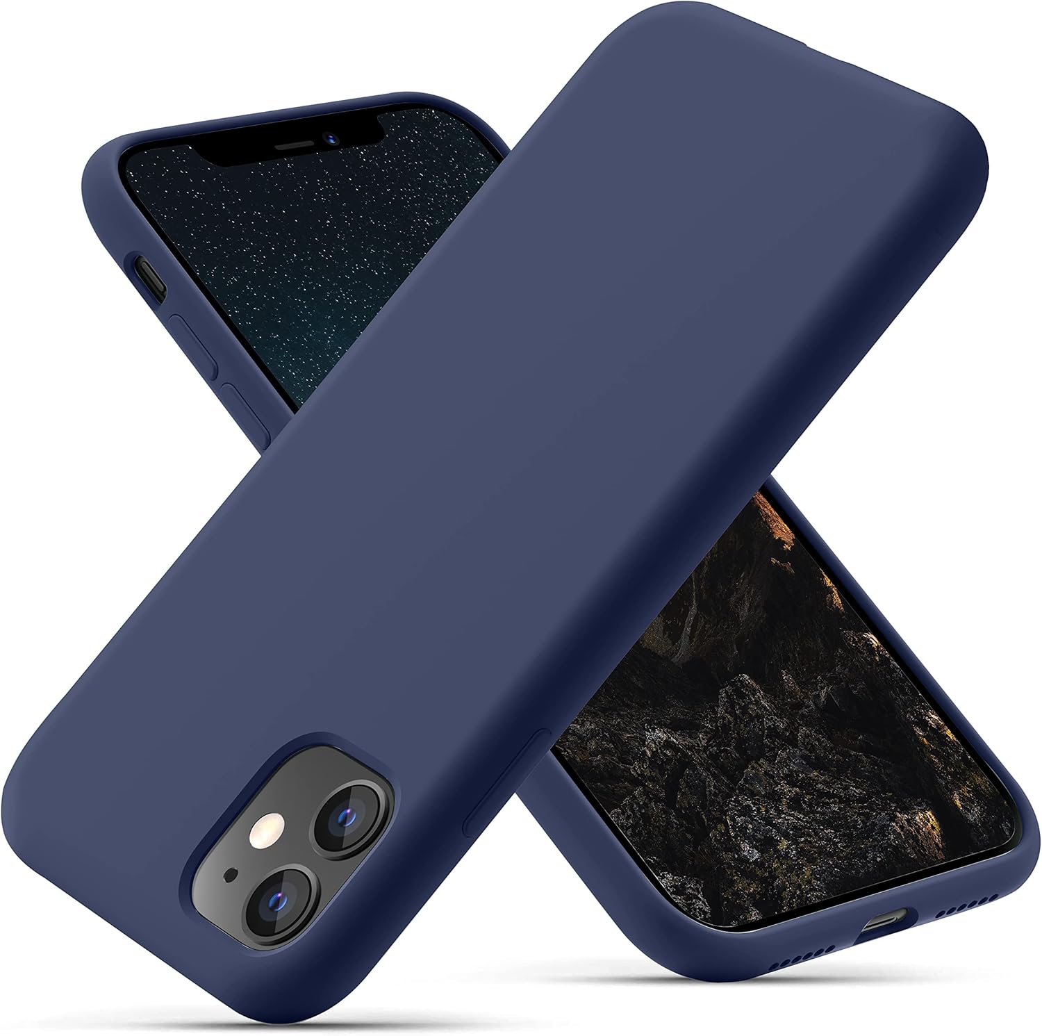 OitiYaa Silicone Case Compatible with iPhone 11 Case 6.1 Inch, Soft Ultra Slim P...