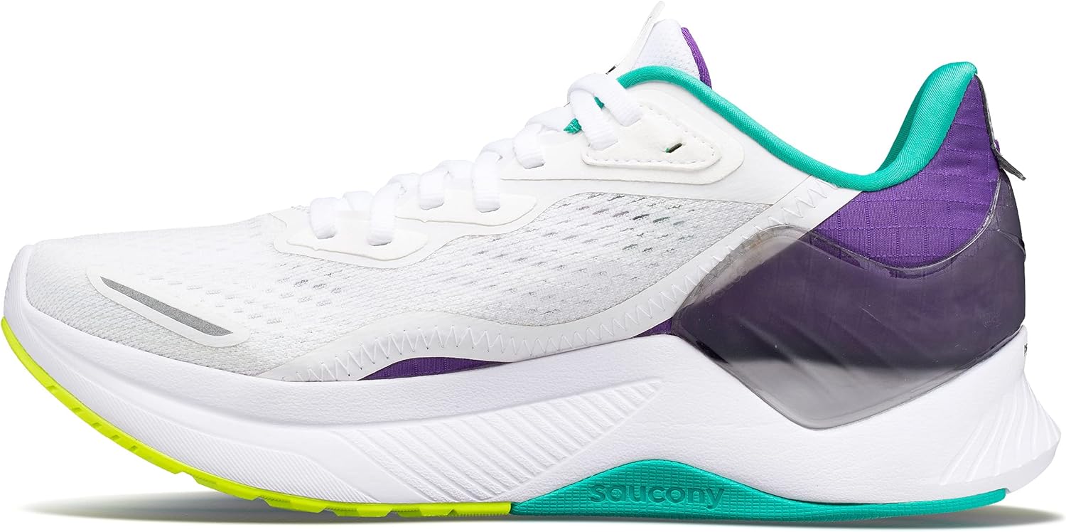 Saucony Women's Endorphin Shift 2 Running Shoes 10.5 White/Jade