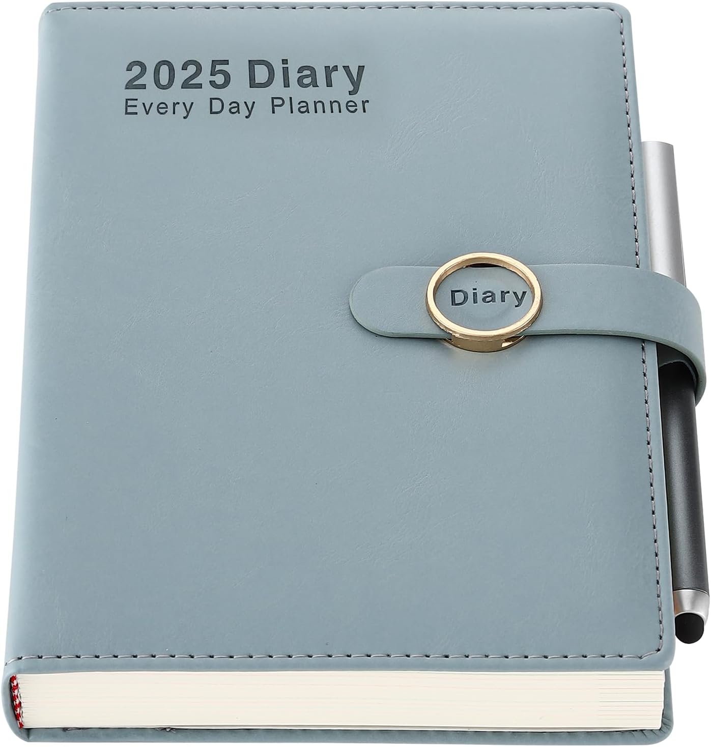 Mljtoyo Diary 2025,2025 Diary A5 Page a Day,Week Monthly Planner with Pen,Daily...