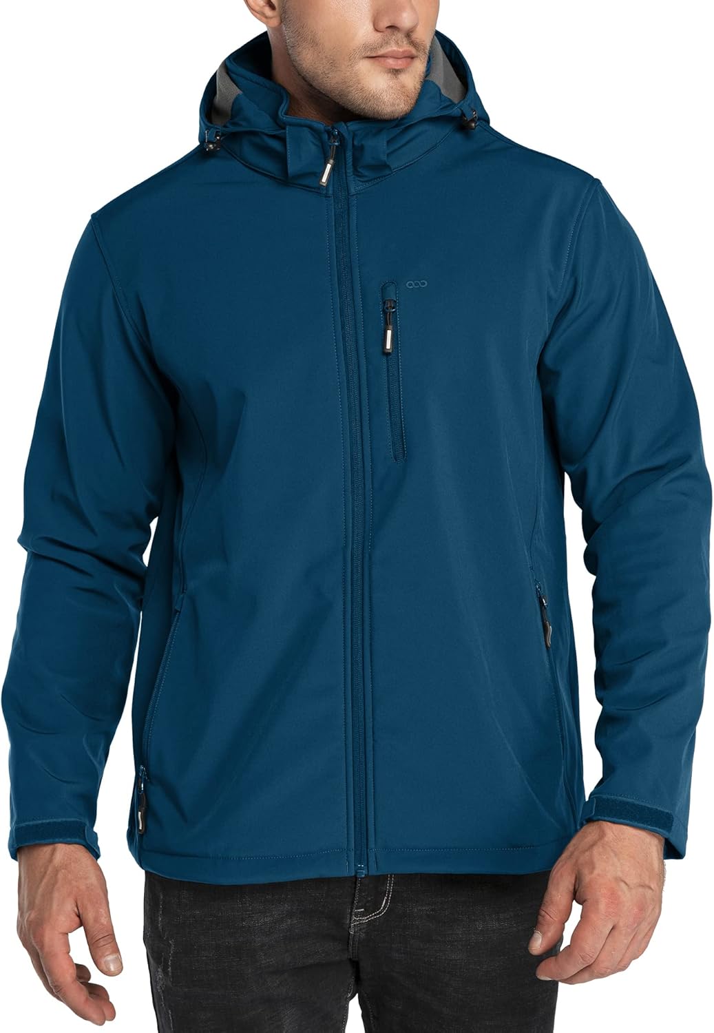 33,000ft Men's Waterproof Jackets Fleece Lining Softshell Jacket - Multi Pockets...
