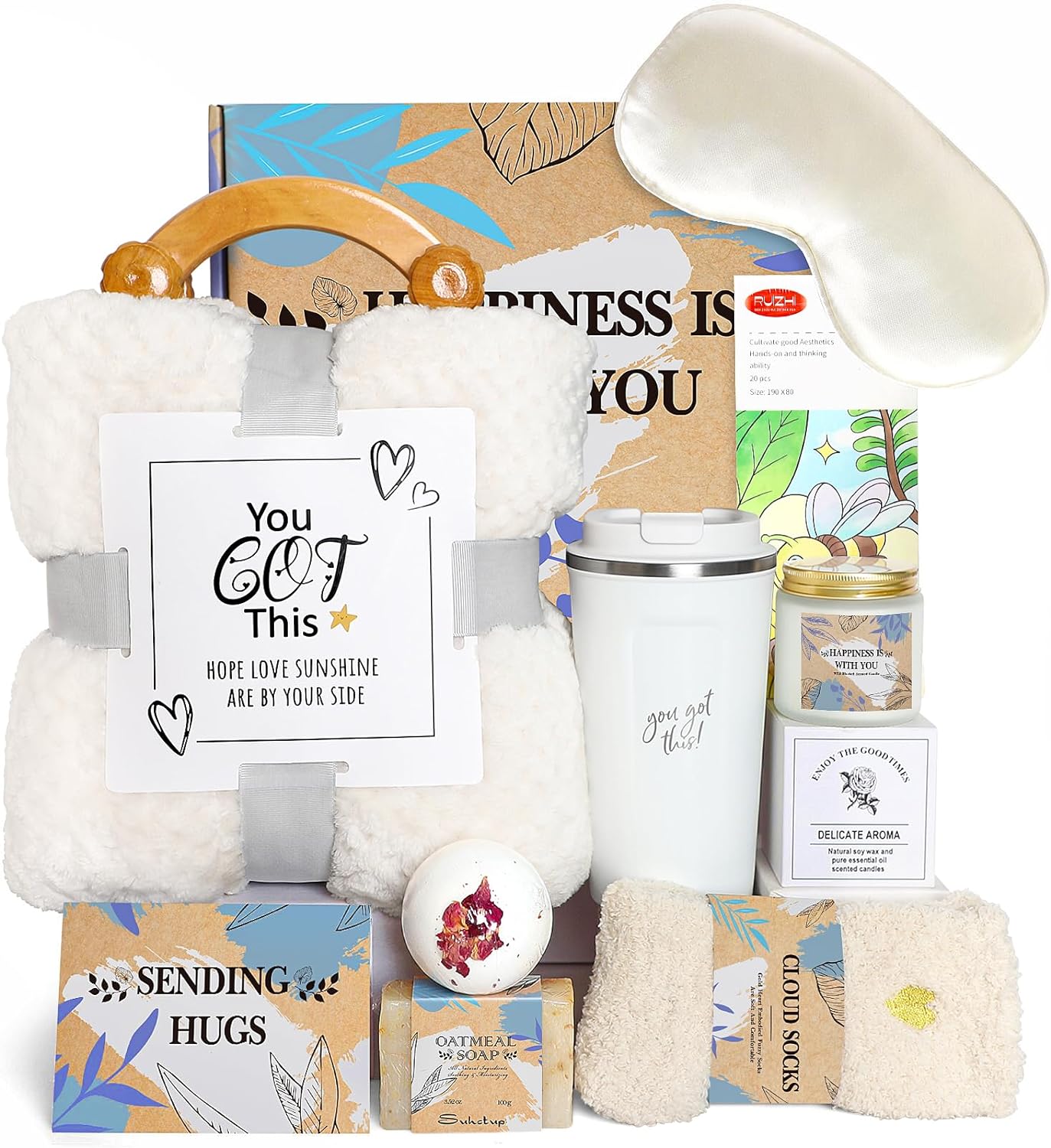 Get Well Soon Gifts for Women, Care Package Self Care Gifts for Women After Surg...