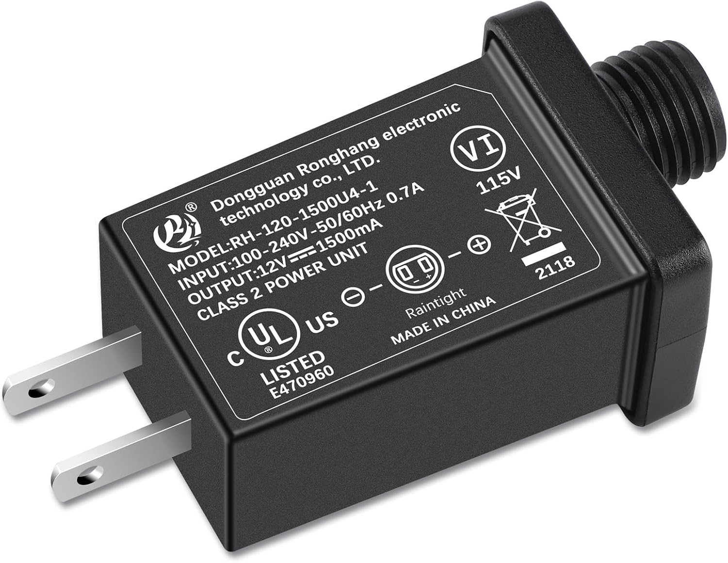 Replacement Yard Inflatable Adapter, Special Transformer US Plug for Halloween C...