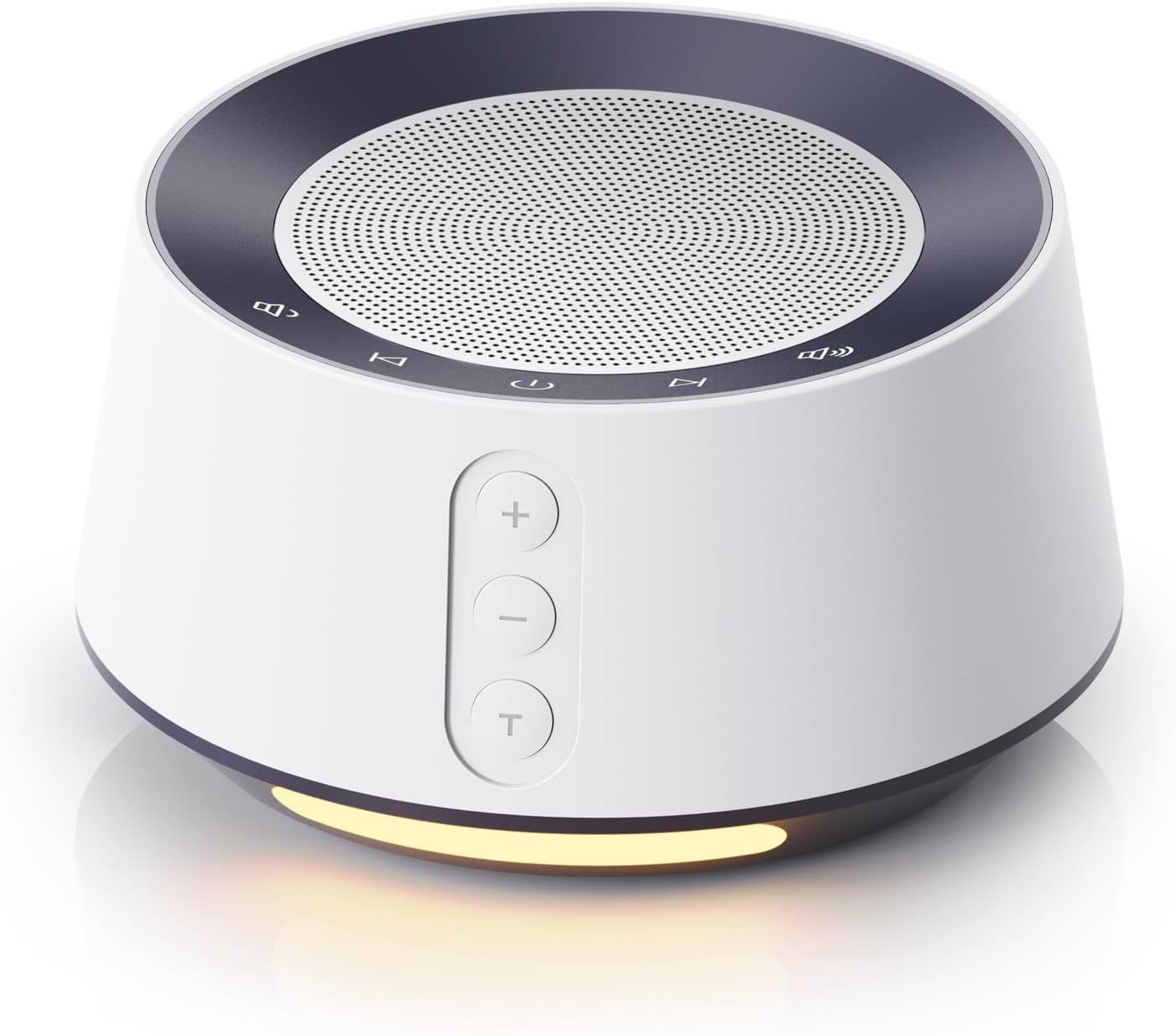 BGOVERSS White Noise Sound Machine with 14 Soothing Sounds and 10 Levels Night L...