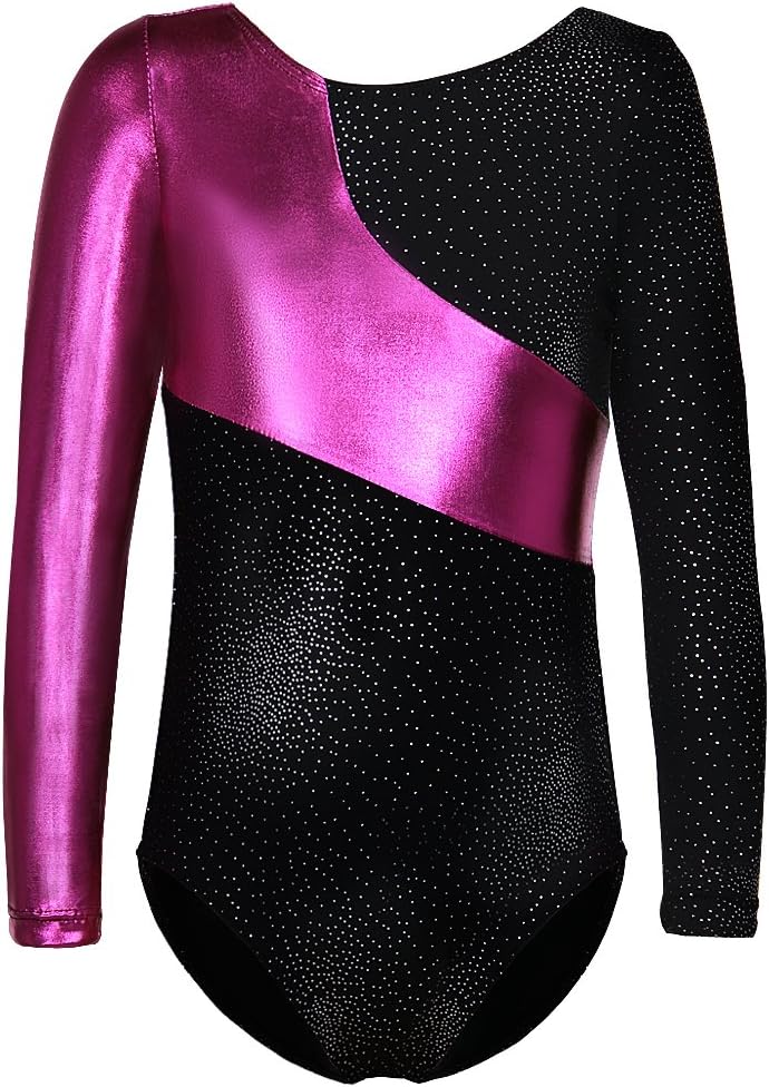 DAXIANG Gymnastics Leotards for Girls, Long Sleeve Leotard for Girls Gymnastics...