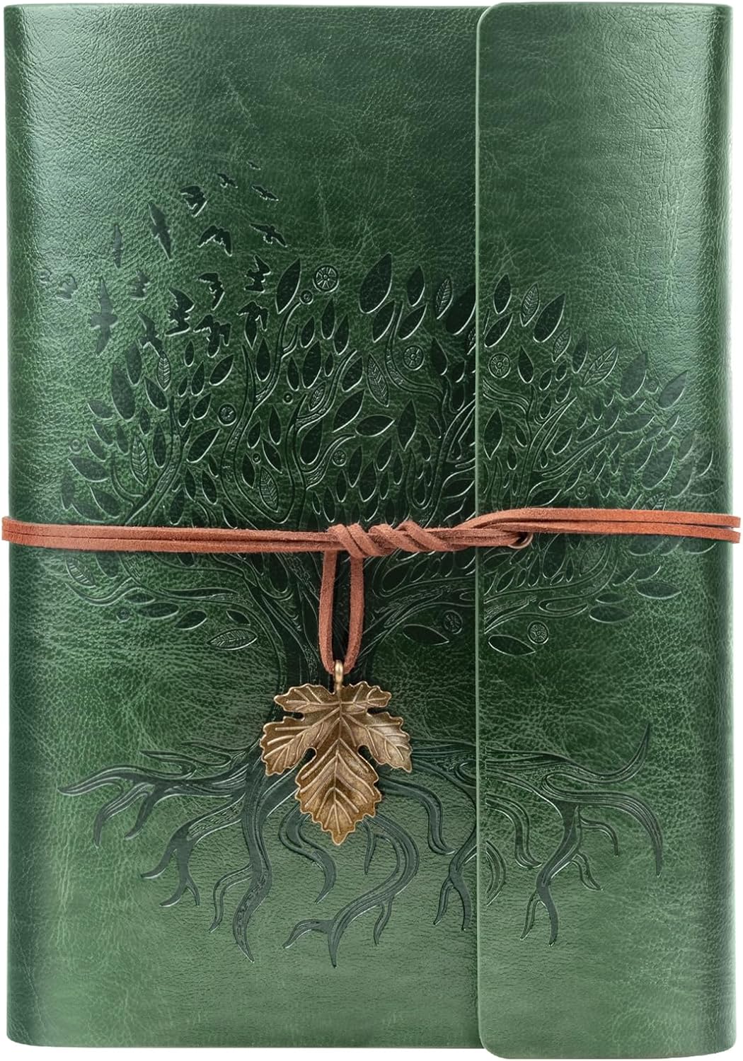 Billtigif PU Leather Journal Notebook, Refillable Travel Vintage Writing Journal...