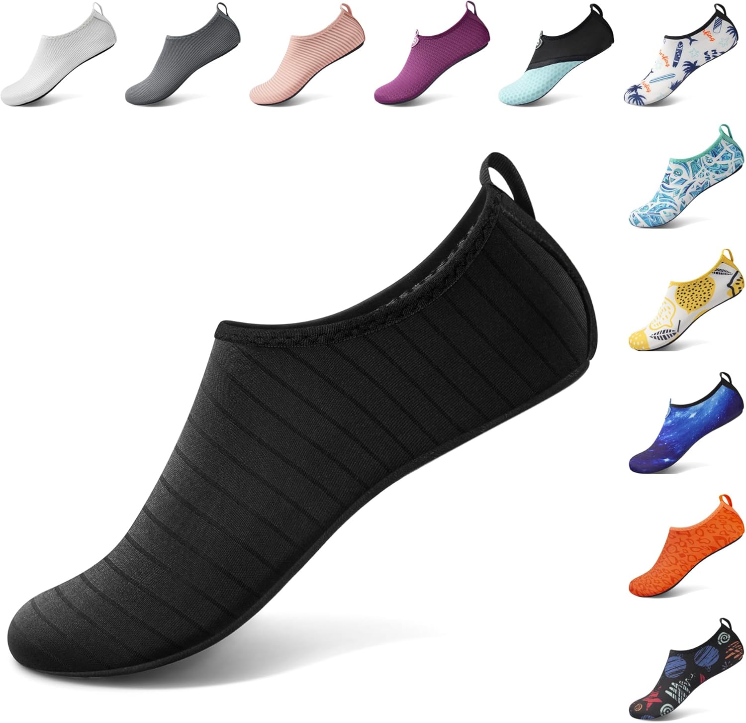 Barefoot Water Shoes for Women Men Breathable Sand Shoes and Quick-Dry Aqua Sock...