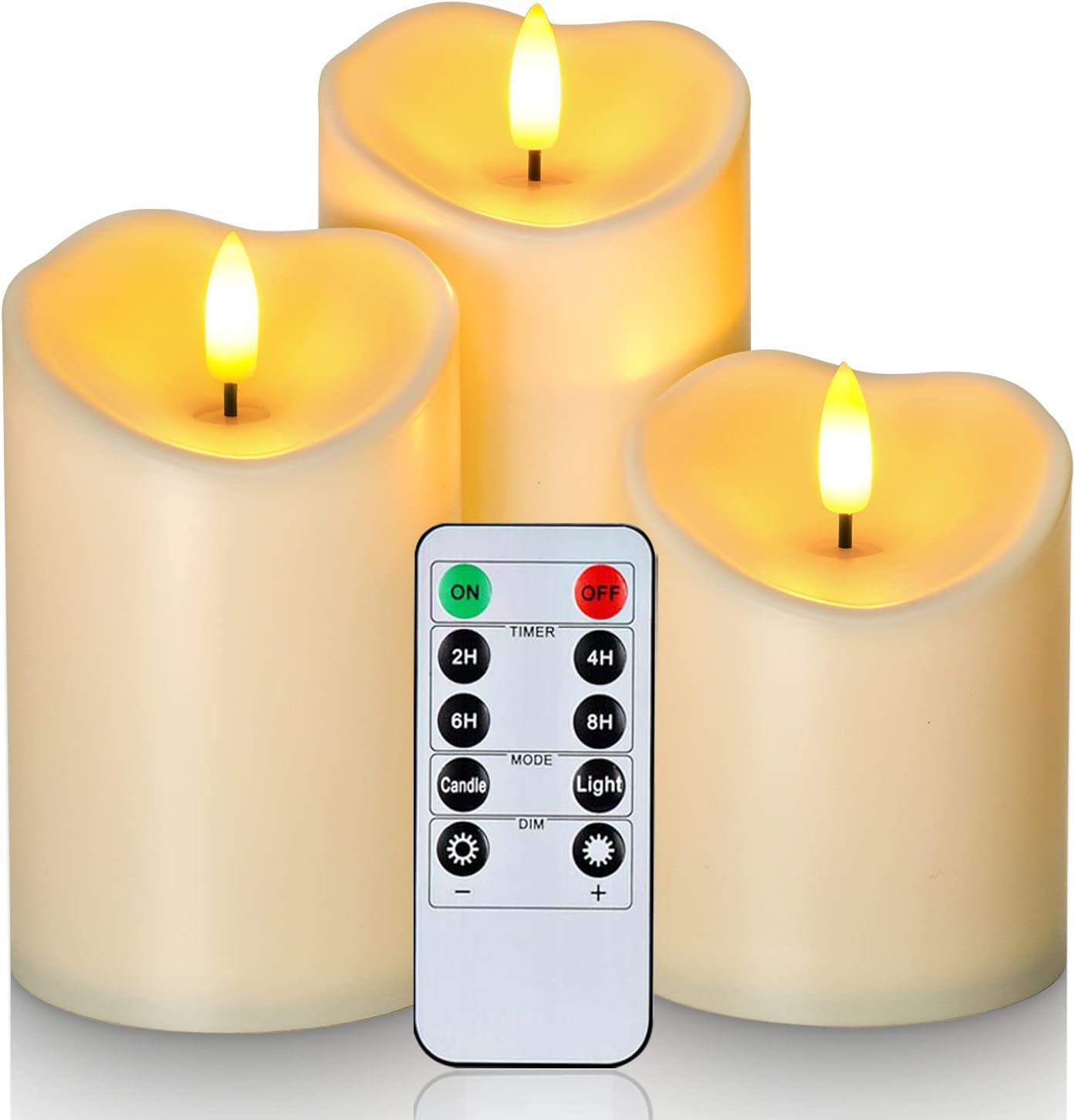 Homemory Flameless Candles, Battery Candles, LED Candles, Battery Operated Candl...