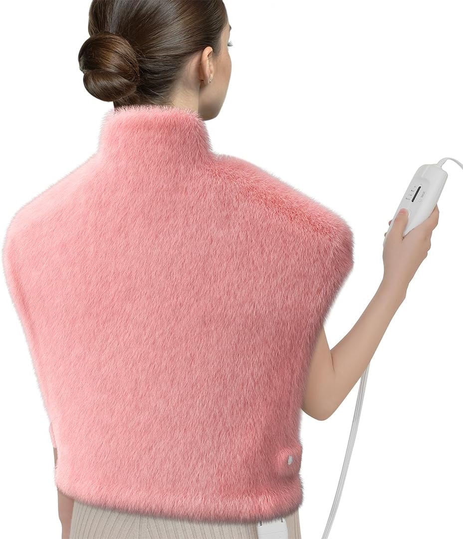 Boncare® Heating Pad for Neck and Shoulders and Back Pain Relief, Gifts for Mom...