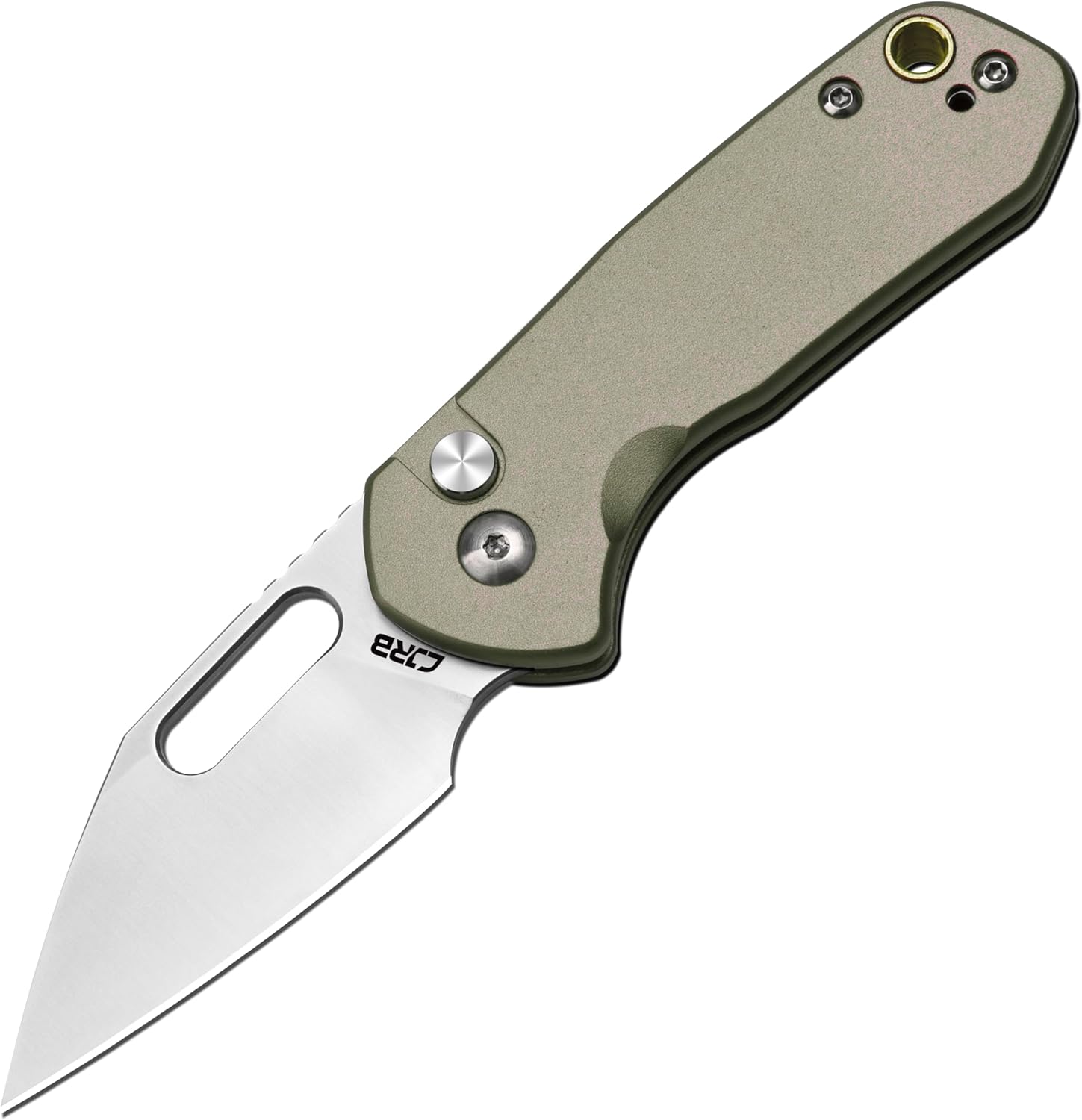 CJRB CUTLERY Army Green Pocket Knife (1933) AR-RPM9 Steel Blade/Oliver Green Alu...