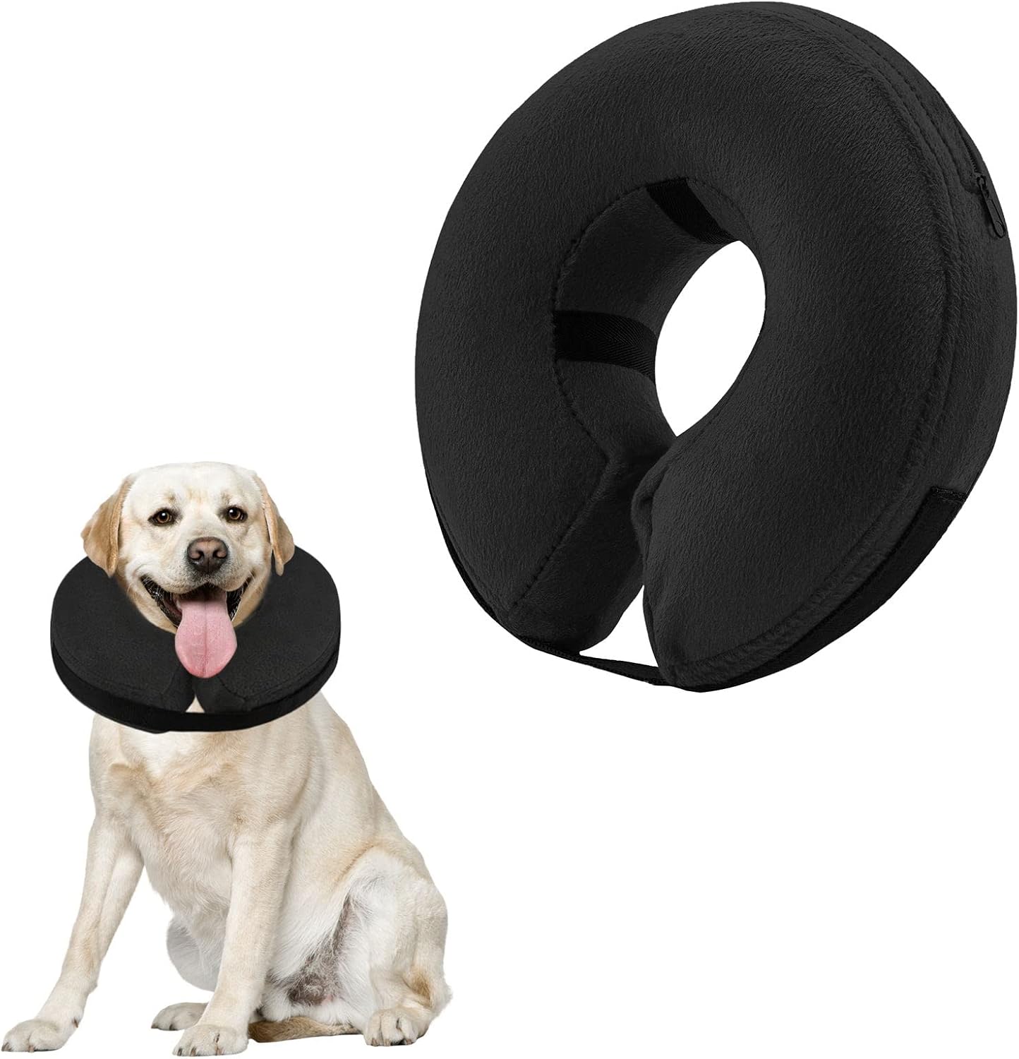 Emwel Pet Inflatable Collar for Large Dogs, Comfy...