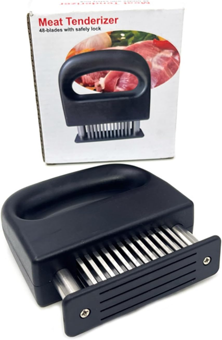 Meat Tenderizer Tools with 48 Stainless Steel Blades Cooking for Your Kitchen 48...