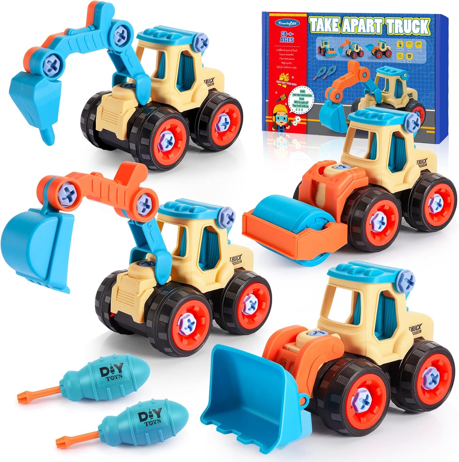 Anginne Digger Toys for 3-12 Year Olds, Kids Toys Age 2 3 Games for 3-12 Year Ol...