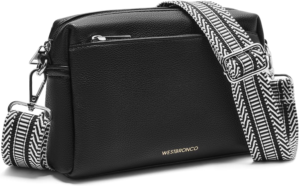 WESTBRONCO Small Crossbody Bags for Women, Shoulder Handbags, Satchel Purse with...