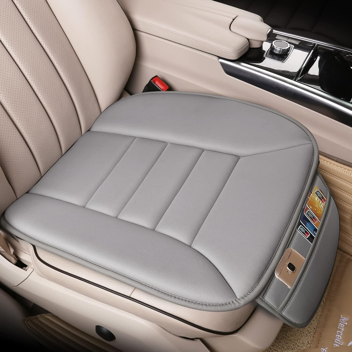 Premium Car Seat Cushion, Special Driver Seat Cushion with Comfort Memory Foam,...
