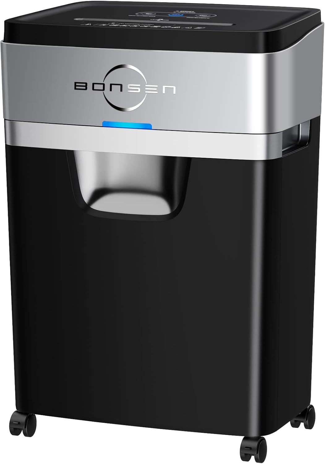 BONSEN Paper Shredder, 20-Sheet 60 Mins Nonstop Heavy Duty Paper Shredder for Of...