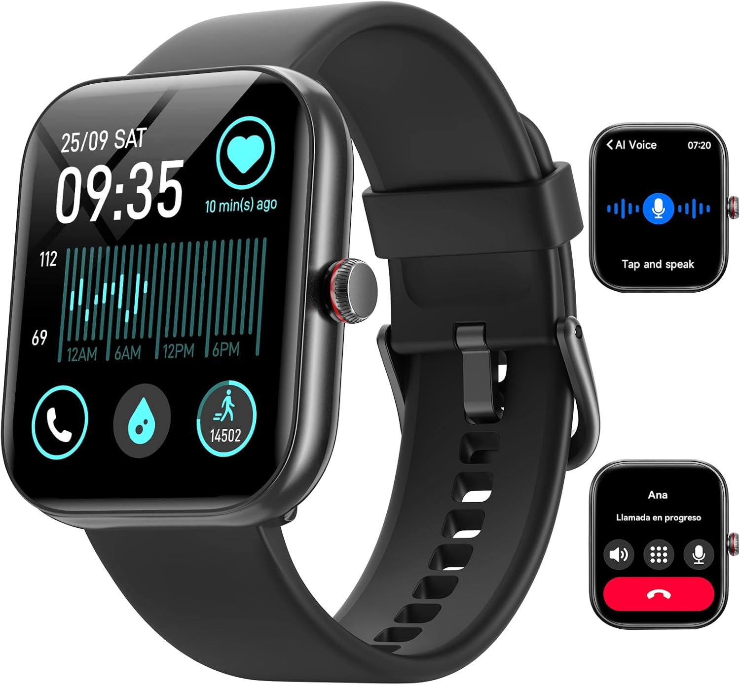Smart Watch for Men Women - (Alexa Built-in & Answer/Make Calls), 1.91" Smartwat...