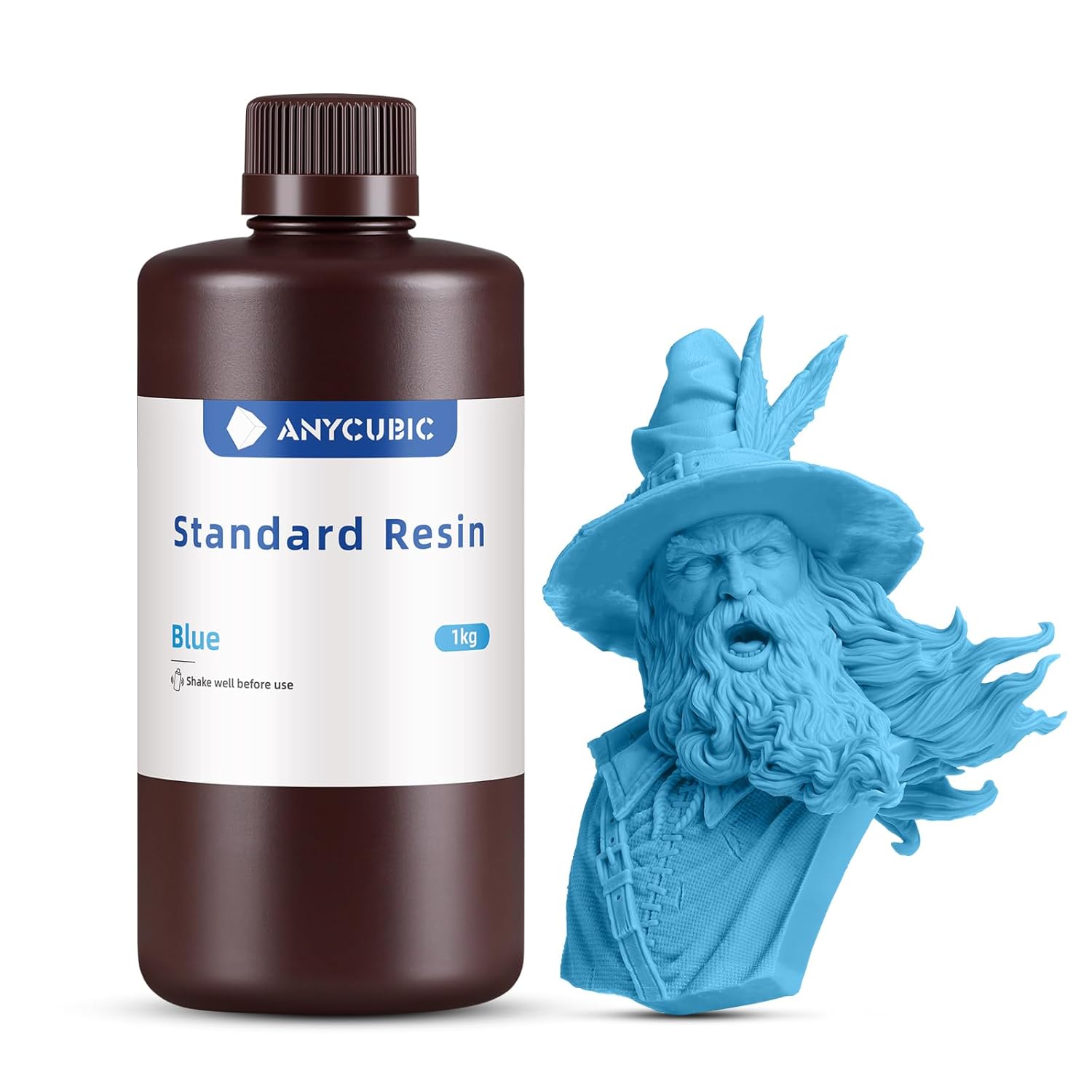 ANYCUBIC Standard 3D Printer Resin, Premium Photopolymer 3D Resin for LCD UV 405...