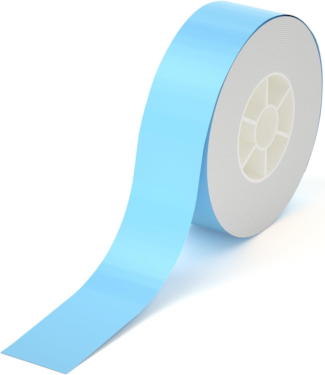 PRT Qutie Label Maker Tape, Waterproof DIY Self-Adhesive Labels, 15mmx4M Compati...