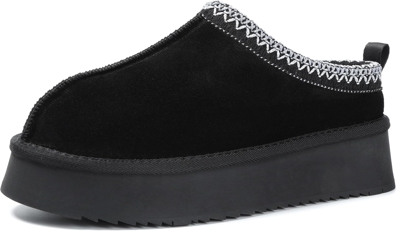 Women's Slippers Platform Mini Boots Short Ankle Boot Fur Fleece Lined House sli...
