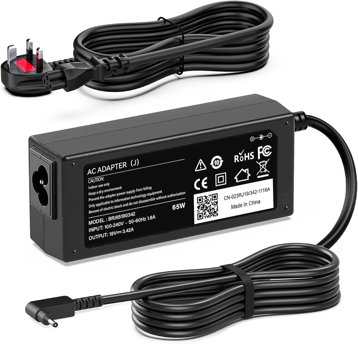 65W Acer Laptop Charger, 19V Power Supply Adapter for Acer Swift 1 3 5 SF314-51...