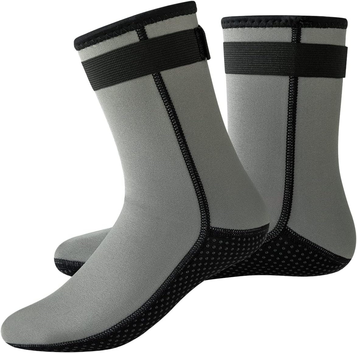 YDQUANI 3mm Neoprene Wetsuit Socks Thermal Anti-slip Diving Socks Boots for Men...