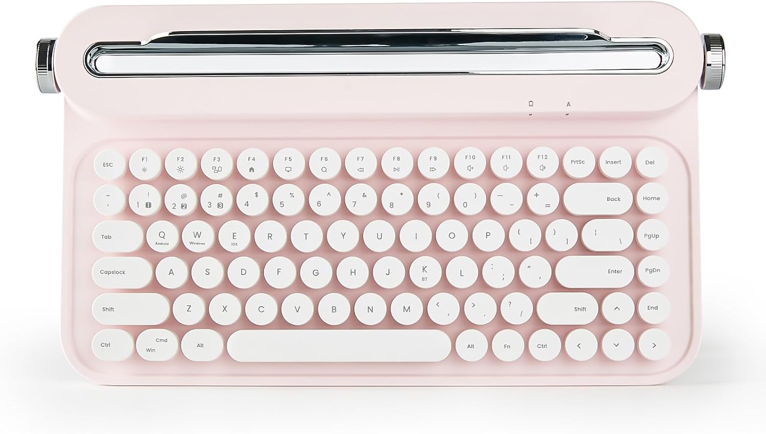 YUNZII ACTTO B305 Wireless Typewriter Keyboard, Retro Bluetooth Aesthetic Keyboa...