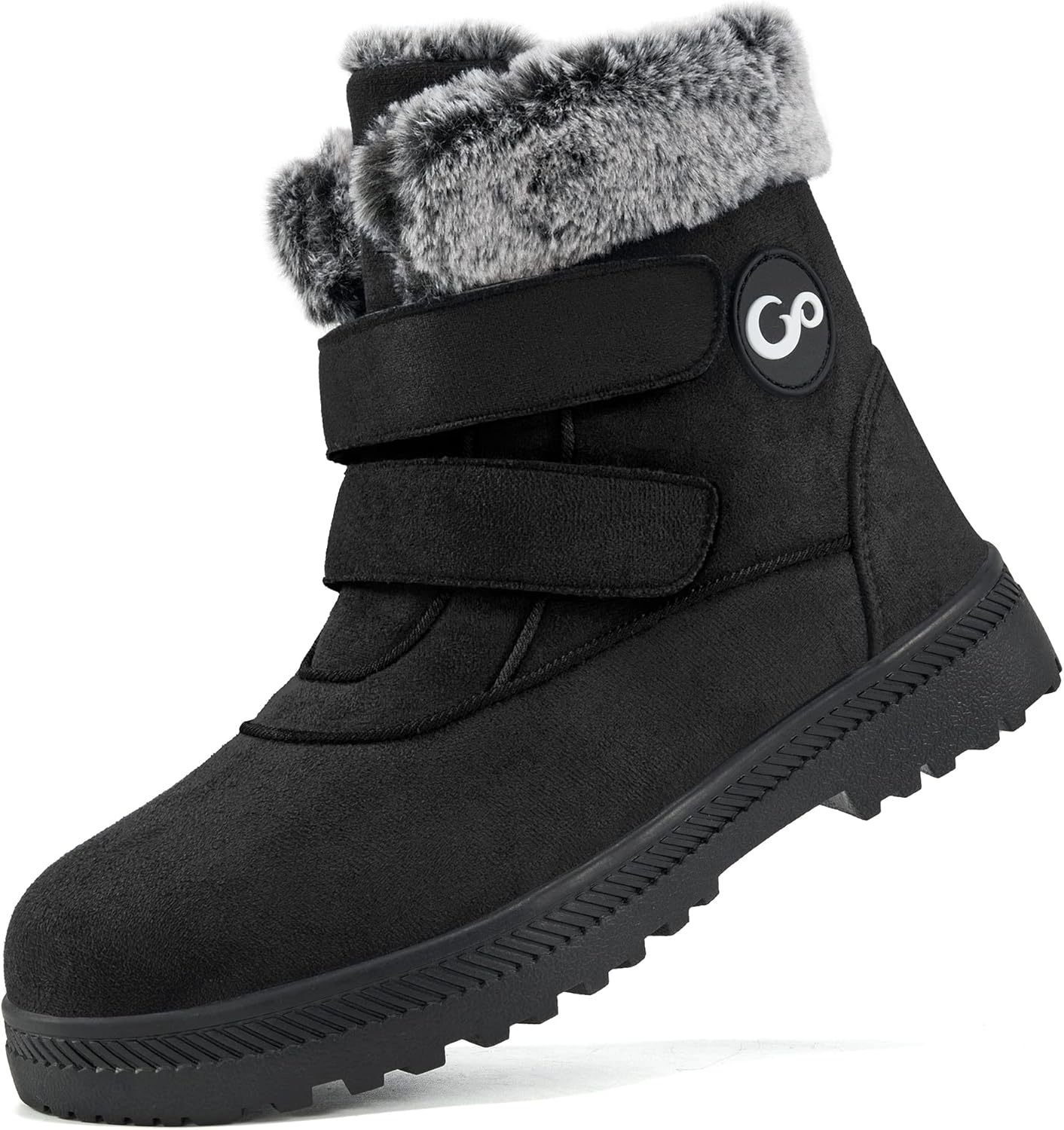FUDYNMALC Women Winter Snow Boots: Warm Fur Lined Womens Ankle Booties - Comfort...