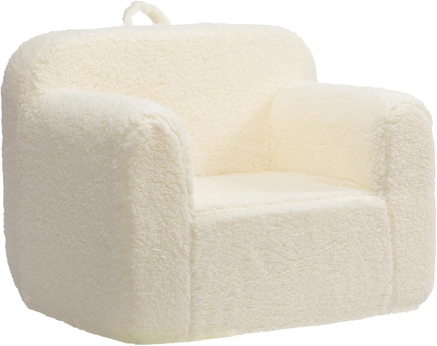 BEJOY Kids Sofa Ultra-Soft Snuggle Foam Filled Chair, Single Cuddly Sherpa Readi...