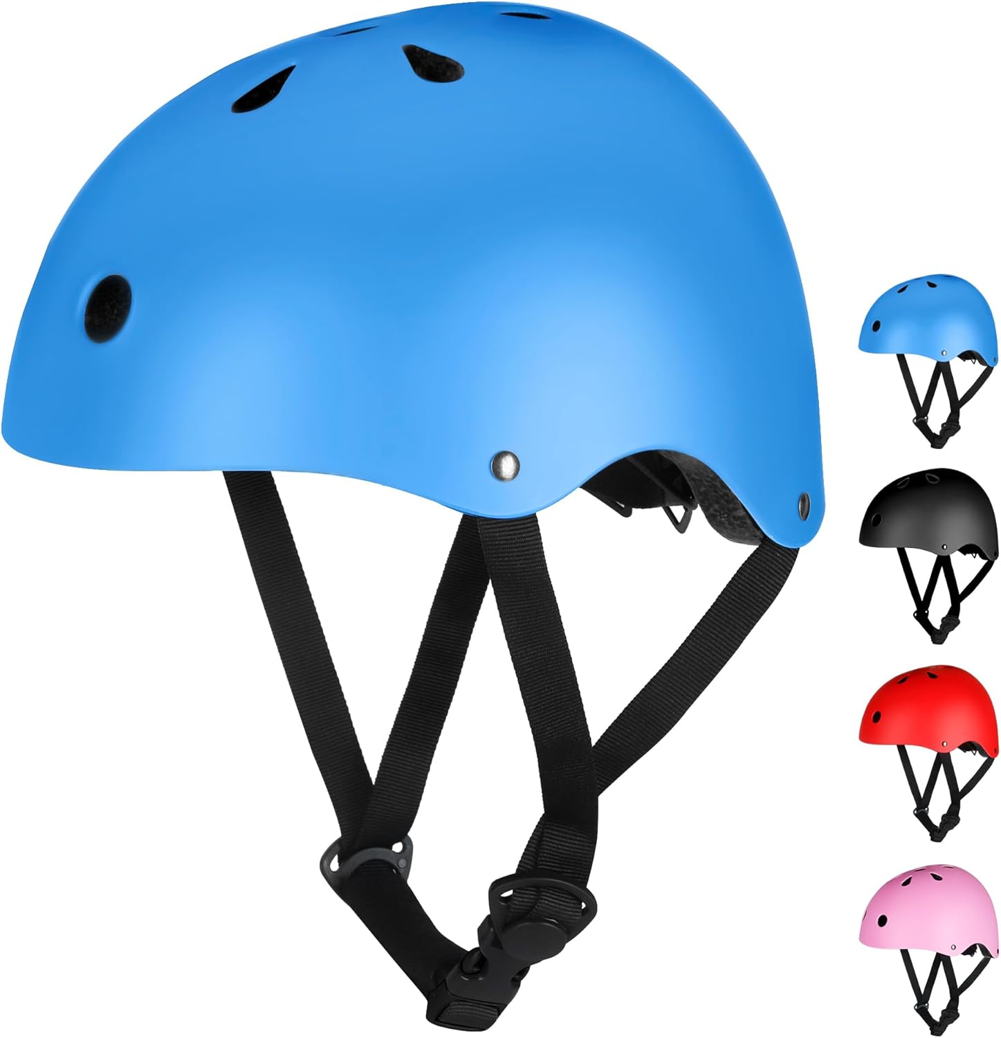 Kids Helmet, Kids Bike Helmet Age 3-13, Adjustable Cycle Helmet for Boys Girls &...