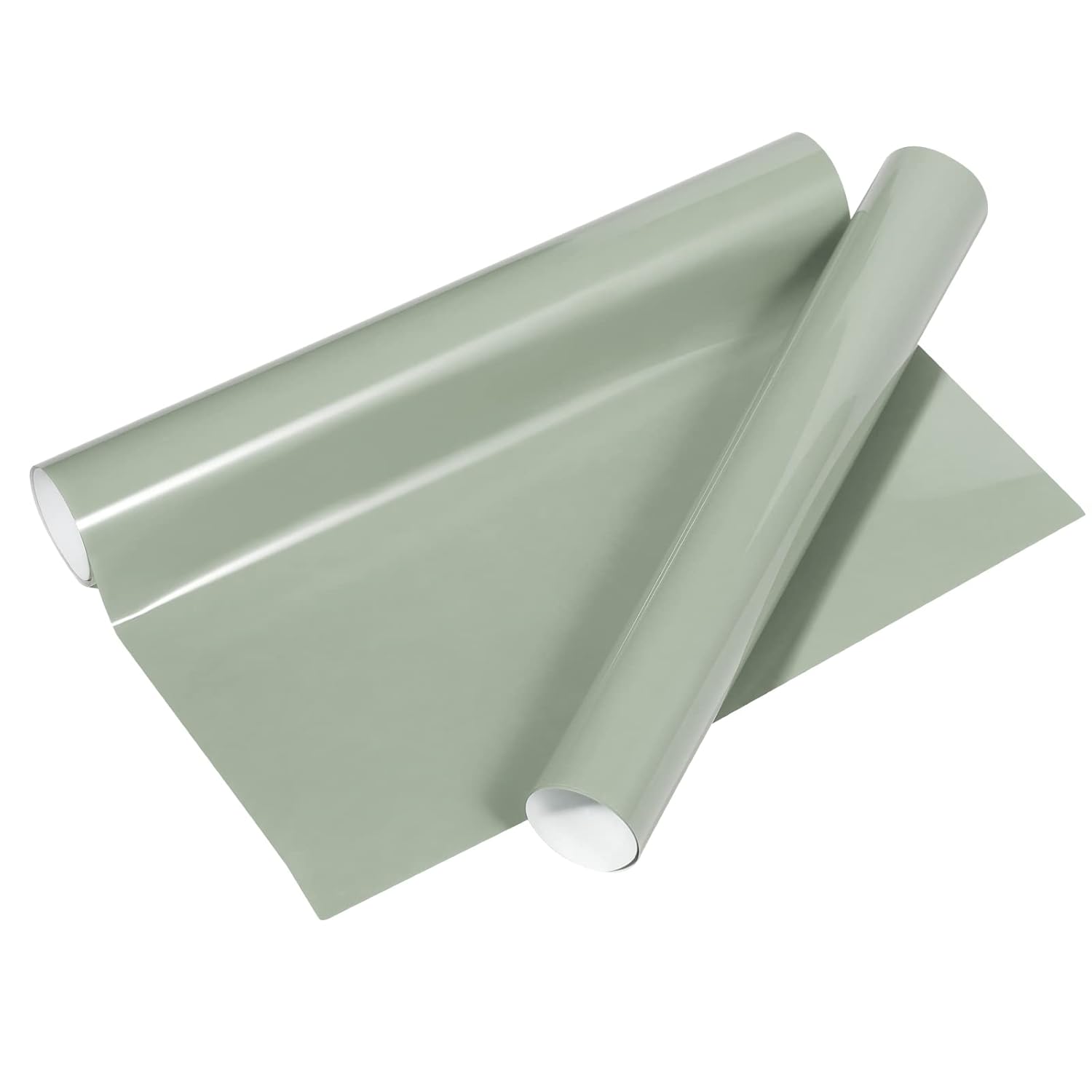 VINYL FROG Heat Transfer Vinyl Roll HTV Vinyl - 30.5x155cm Khaki Green Iron on V...