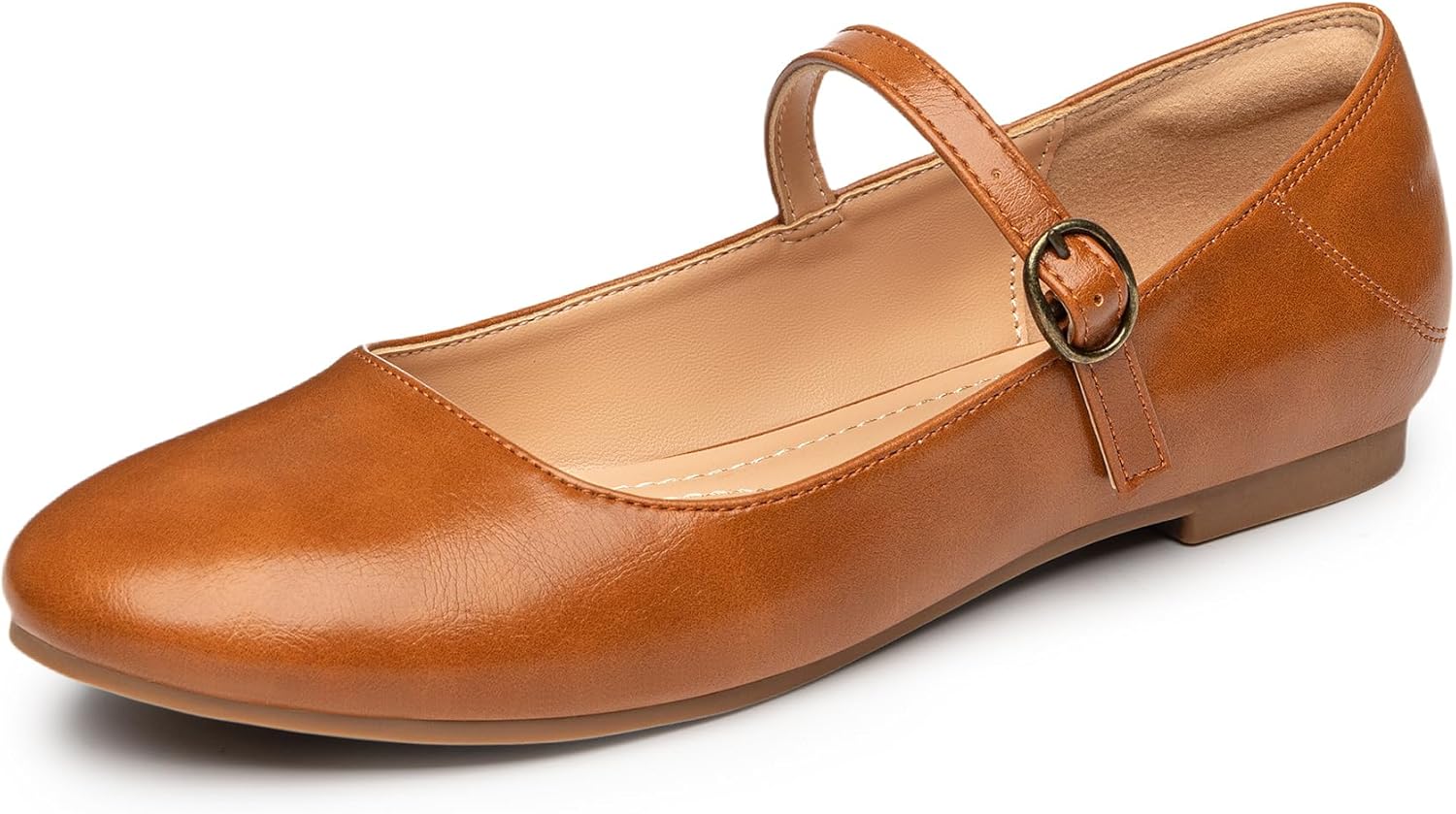 Rekayla Mary Jane Flats Shoes Women Dressy Comfortable Round Toe Slip on Ballet...
