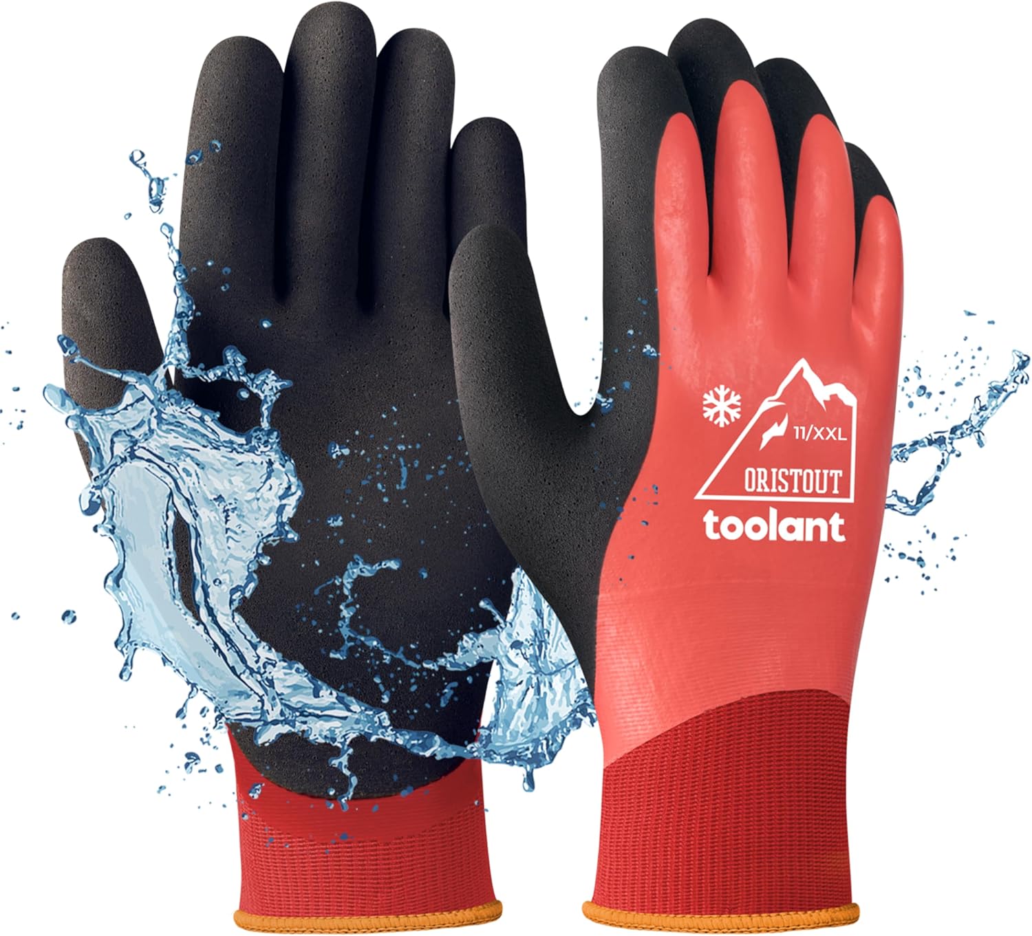 Thermal Work Gloves for Cold Weather, Waterproof Winter Gloves, Touchscreen, Sup...