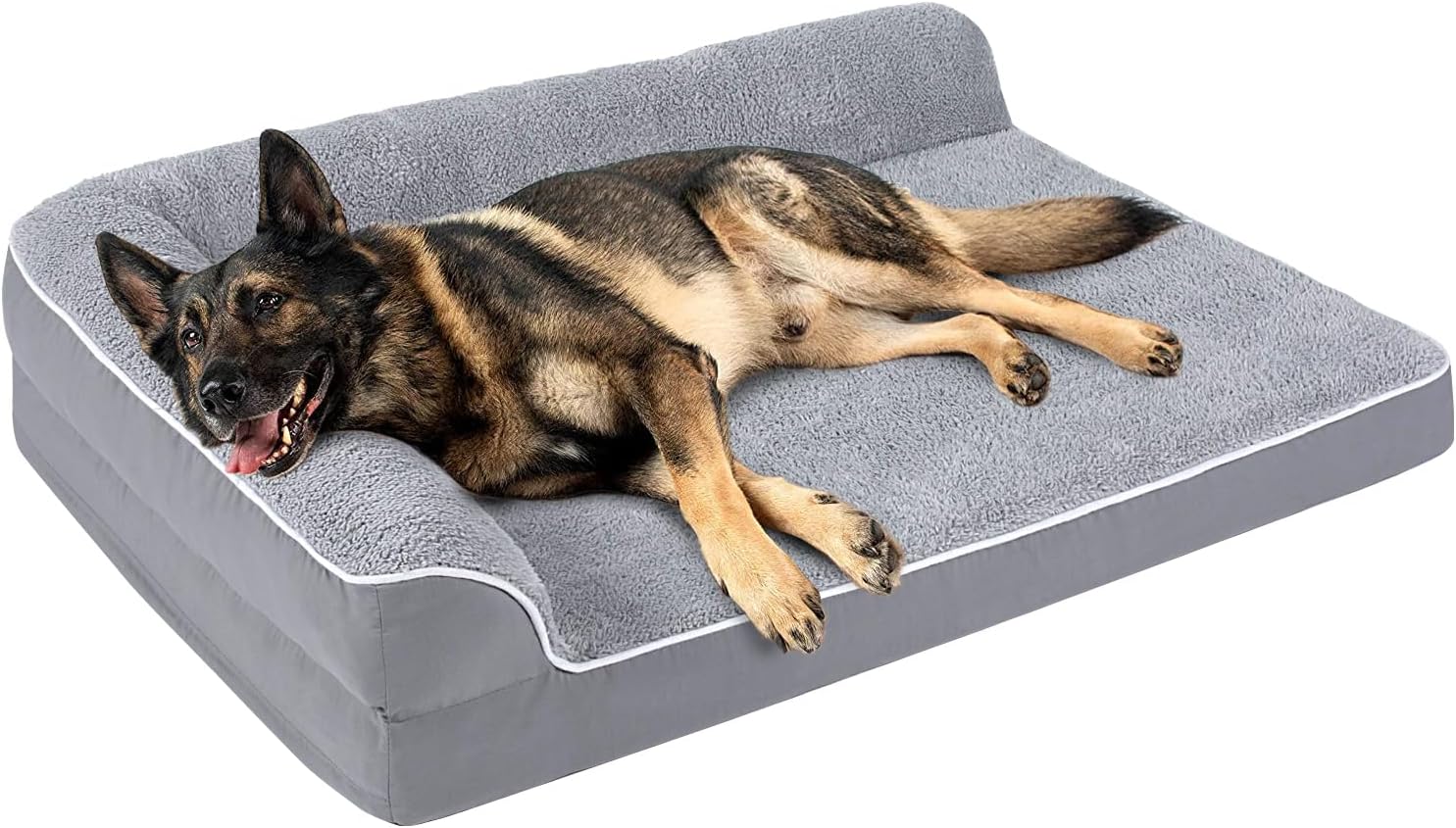 Gomyway Large Dog Bed, Medium Dog Bed for Dogs Up To 25kg, Orthopedic Eggs Foam...