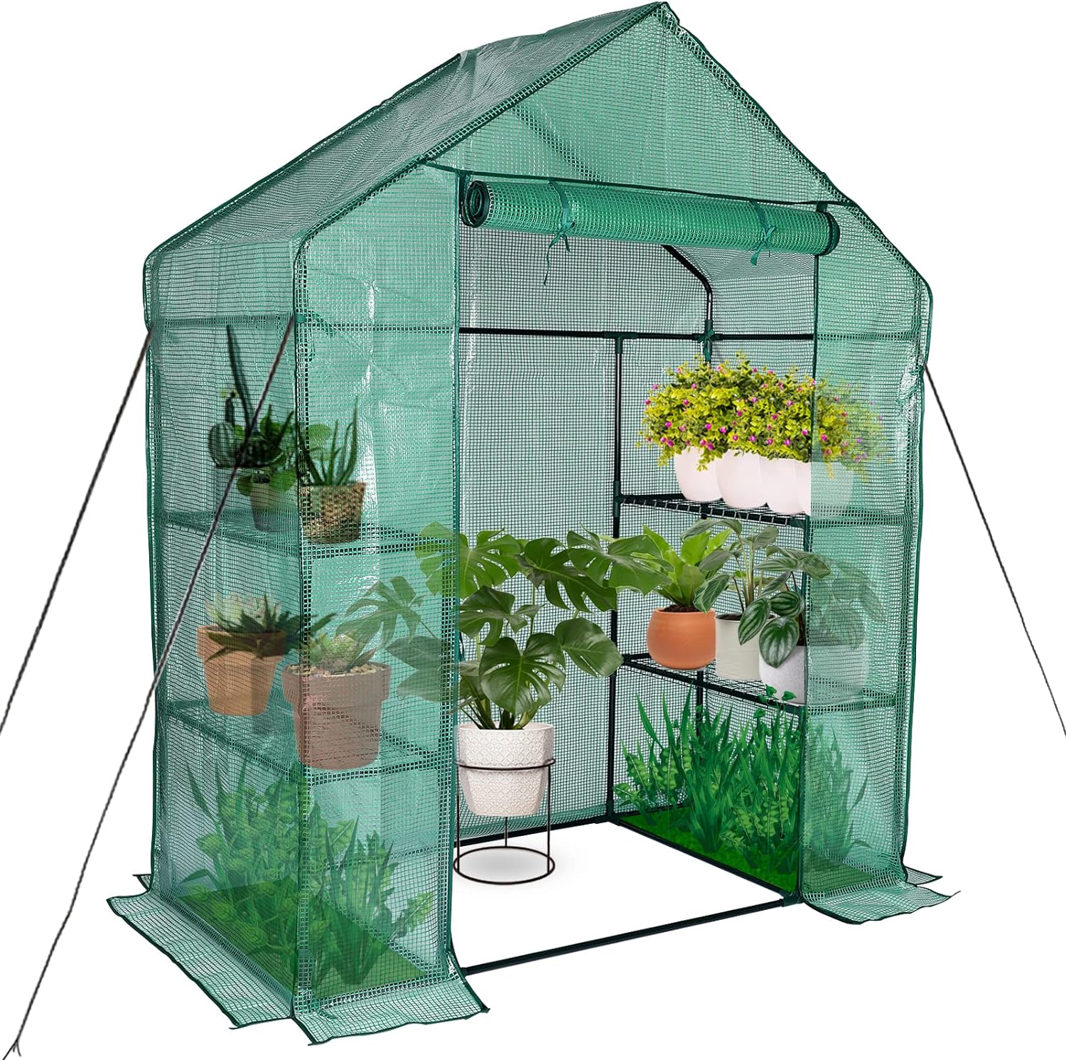 Mini Greenhouse,Greenhouses for Outdoors,Portable Walk in Green House for Garden...