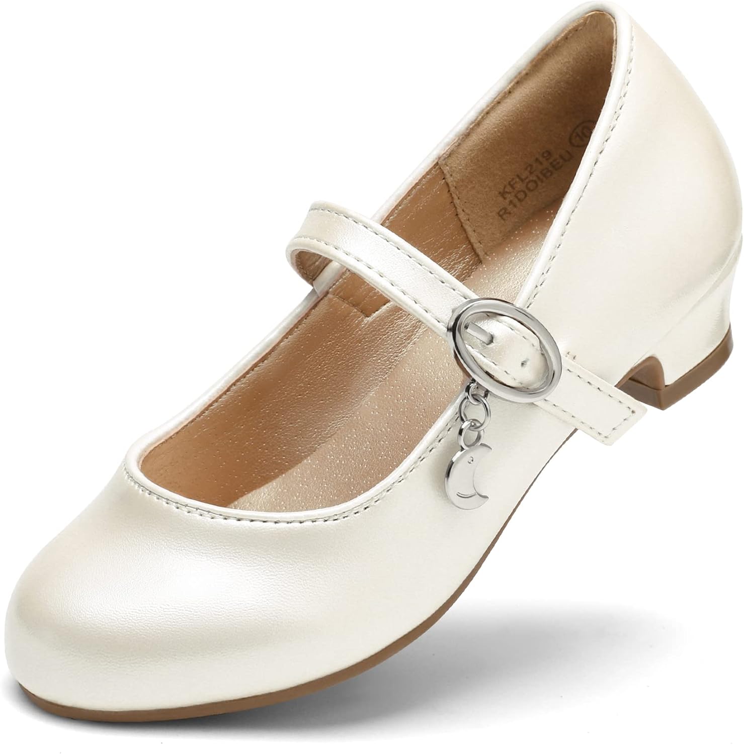 DREAM PAIRS Girls Shoes, Special Mary Jane Low Heel Princess Shoes, Innovative W...