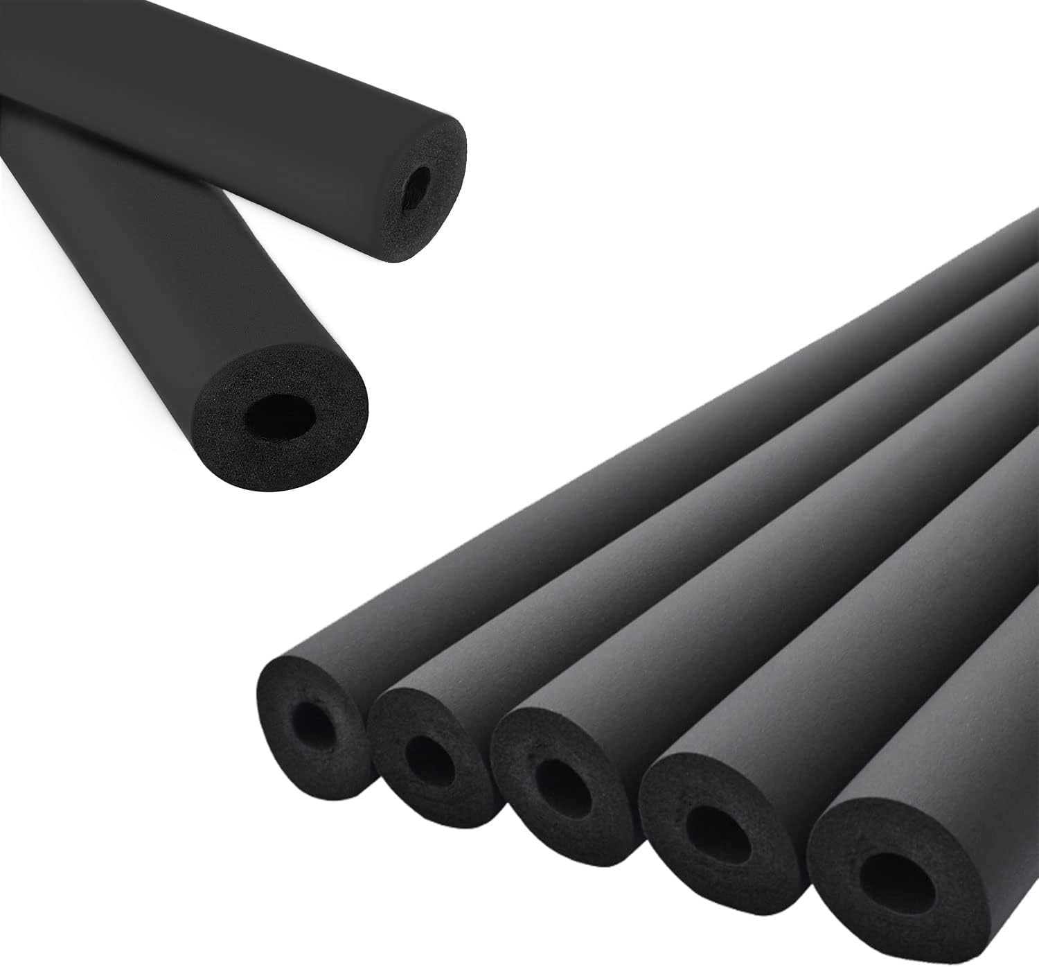 Pipe Insulation Foam Tube - 1" Foam Tubing for AC Unit, Guitar Stands, Exercise...
