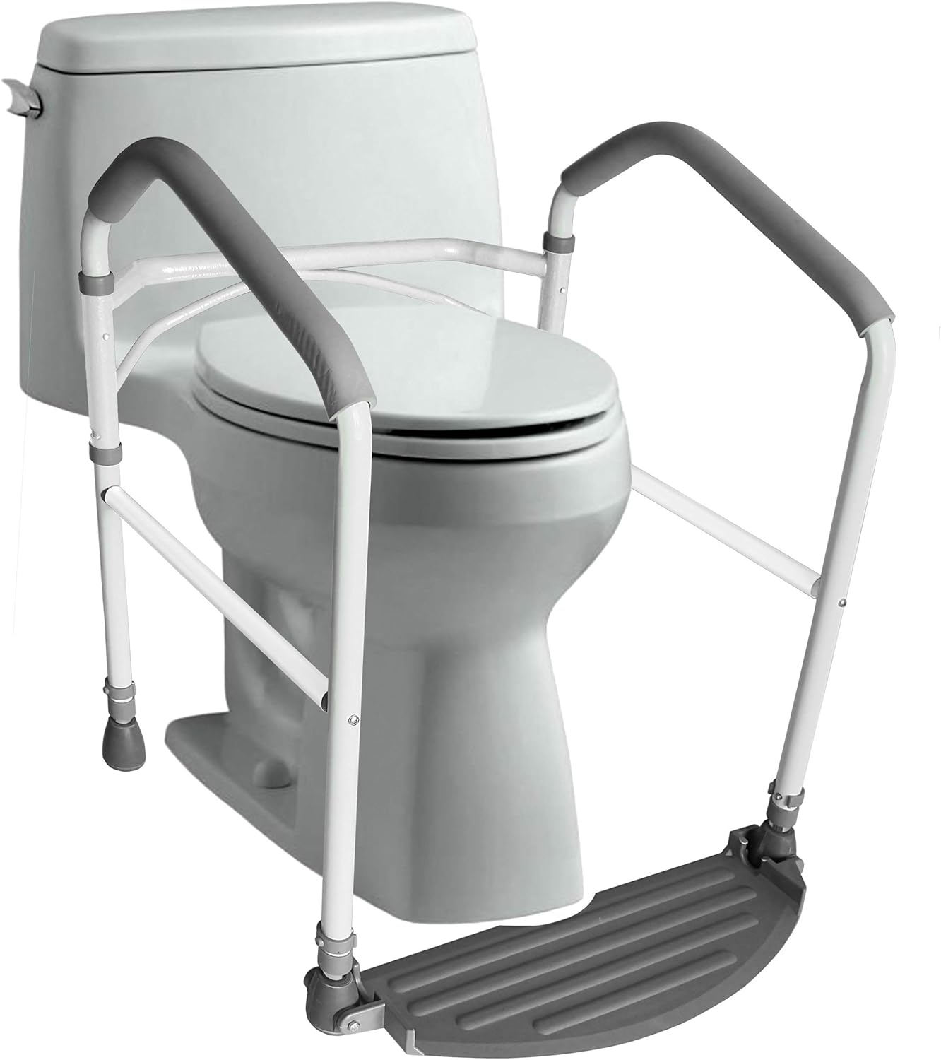 RMS Toilet Safety Frame & Rail - Folding & Portable Bathroom Toilet Safety Rails...