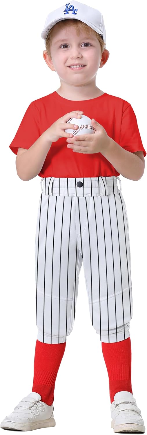 2T-7Years Toddler Baseball Pants - Kids Tee Ball Pants for Little Boys Gilrs T B...