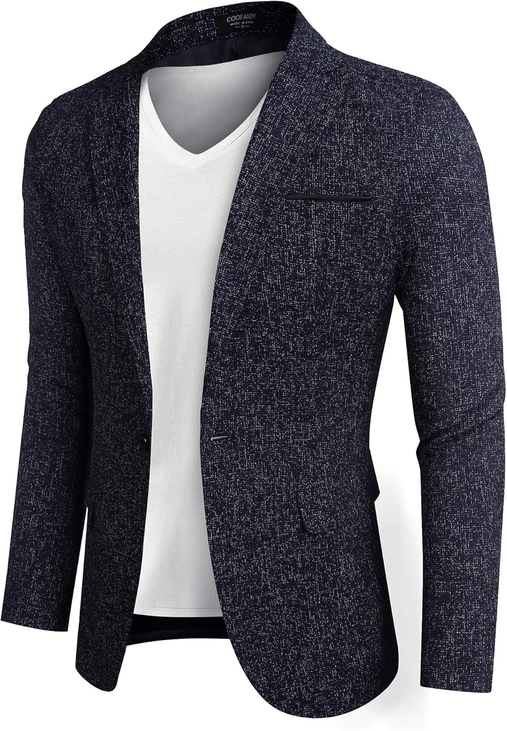 COOFANDY Men's Casual Blazer, Special Slim Fit Suit Jackets, Innovative One Butt...