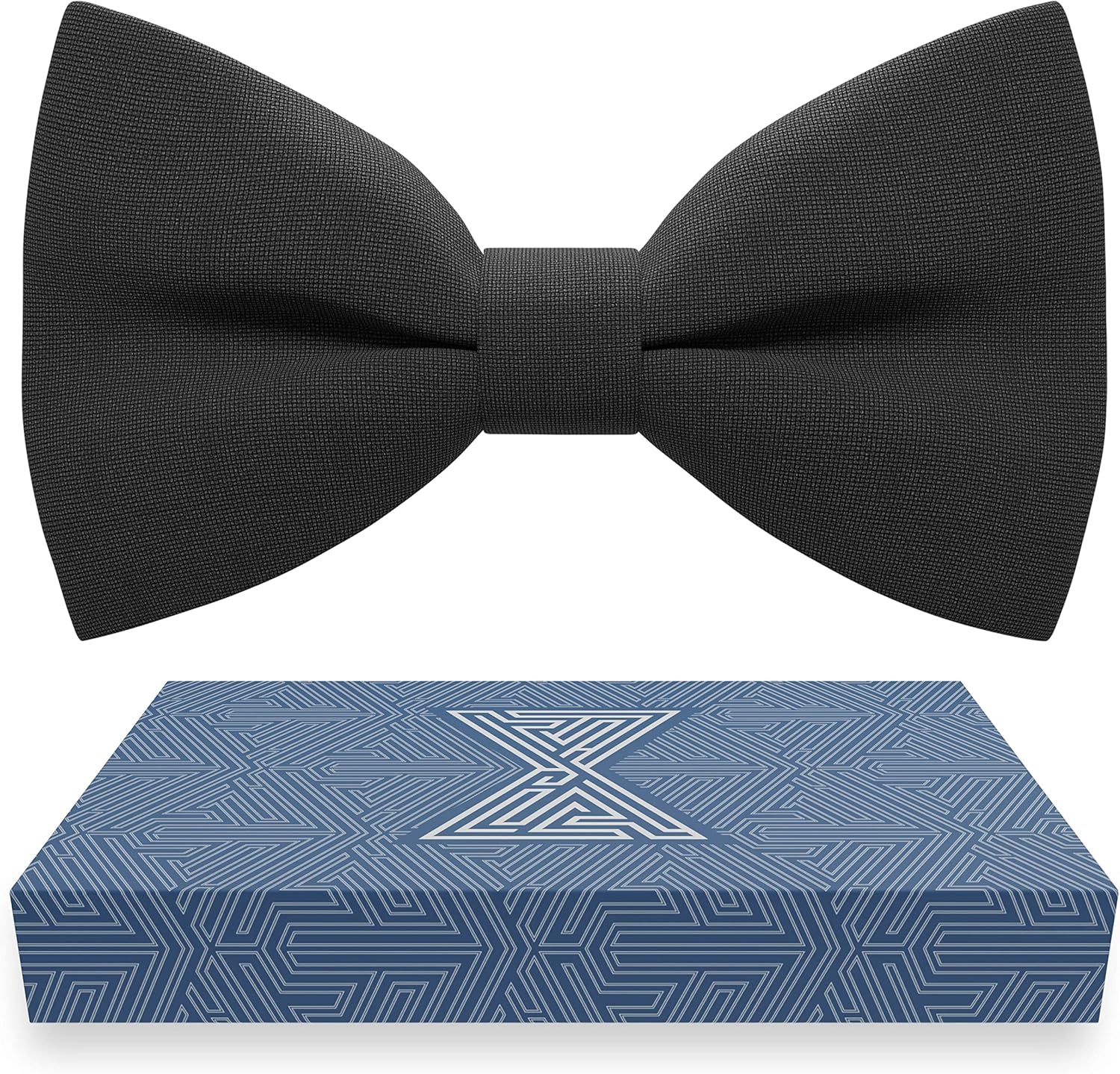 Bow Tie House Mens Bowties, Special Pre-tied Shape Clip on Bowtie, Innovative Bo...