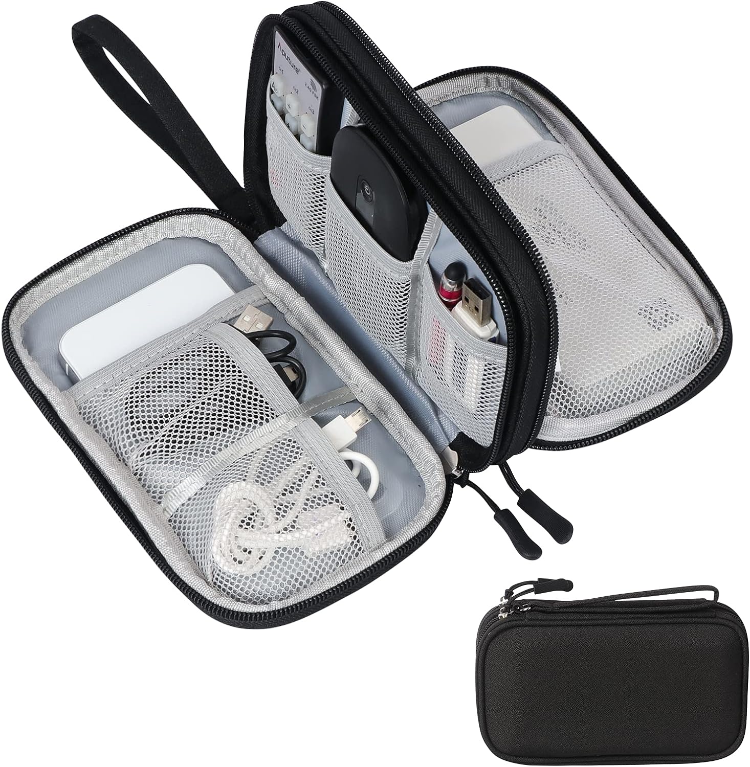 Skycase Electronic Organizer Travel Case - Waterproof Travel Cord Organizer Pouc...