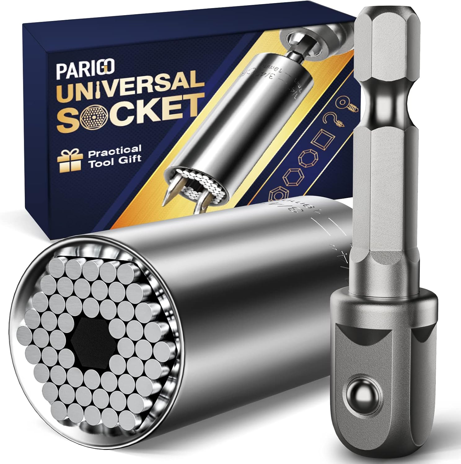 Universal Socket Tools Gifts for Men: Christmas Stocking Stuffers Birthday Gift...