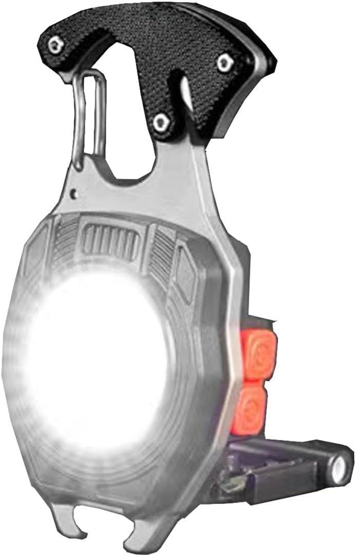 COB Keychain Work Light Keychain Flashlights 7 Light Modes 1600Lumen,portable us...