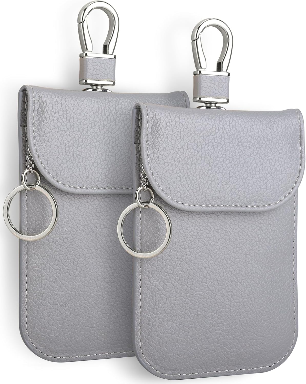 Teskyer 2 Pack Faraday Pouch for Car Keys, Keyless Car Key Signal Blocker Pouch,...