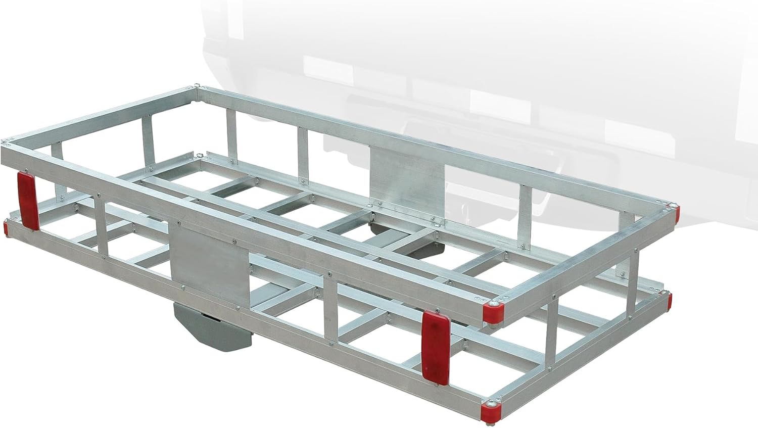 Rockland Aluminum Hitch Cargo Carrier - 500 LBS Capacity, 47.2" x 20.6" x 6.6",...