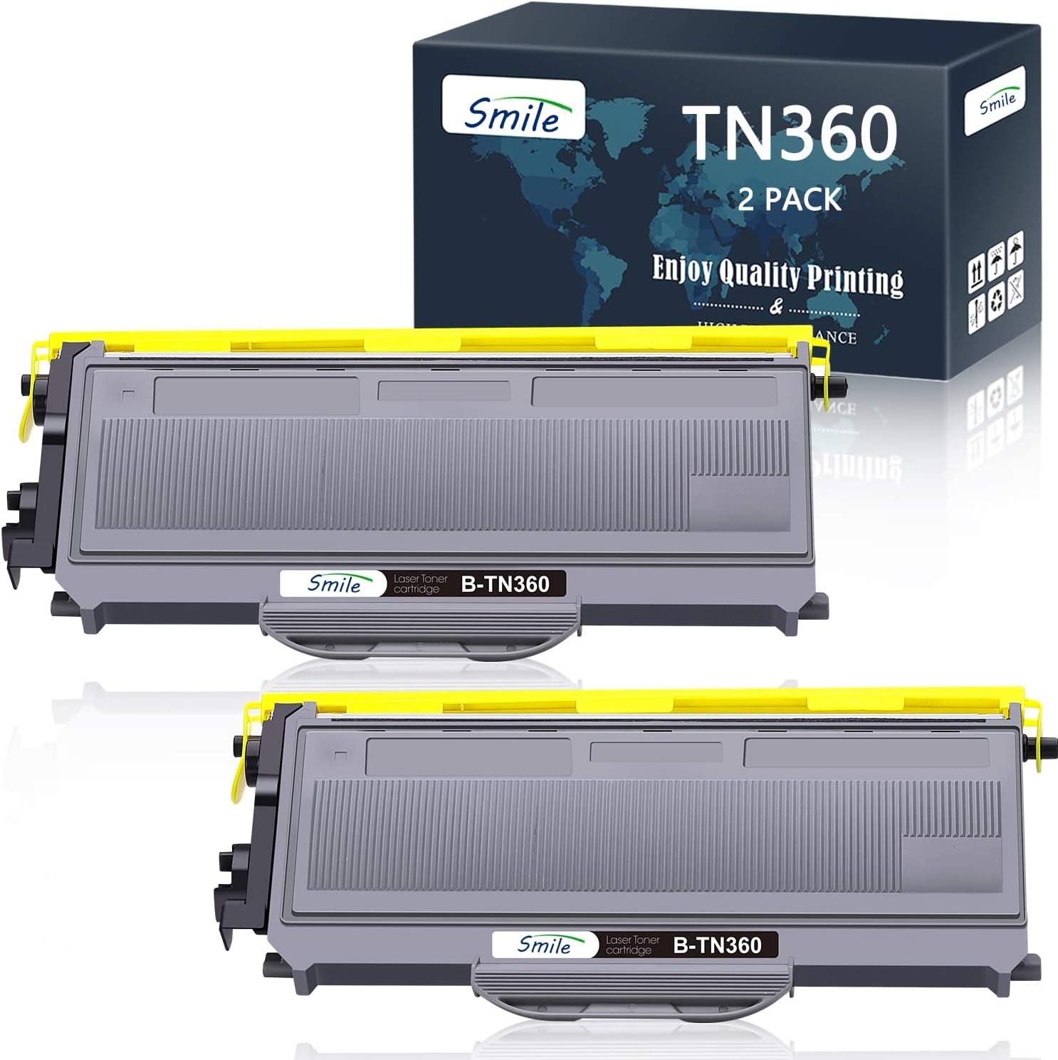 TN360 Compatible Toner Cartridge Replacement for Brother TN-360 TN330 for Brothe...